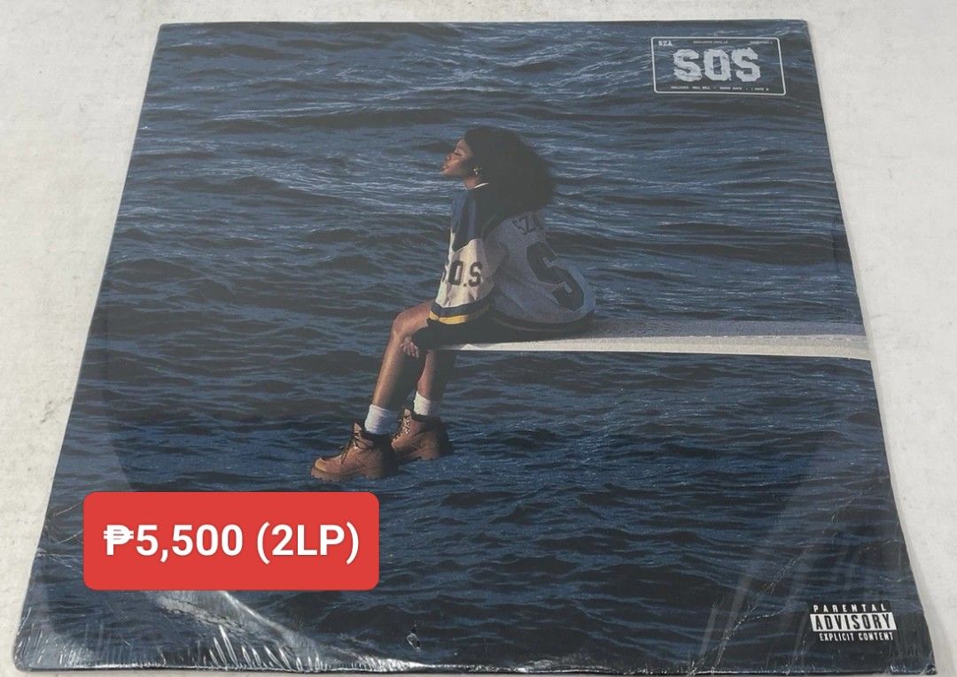 SOS by SZA Vinyl Record (Category: Vinyls) located in Manila. Submitted by ramonrobin.cruz (Listing ID 1440643037, Image 1). Description: SOS by SZA Vinyl Record 2LP = ₱5,500 Brand New sealed made in USA.