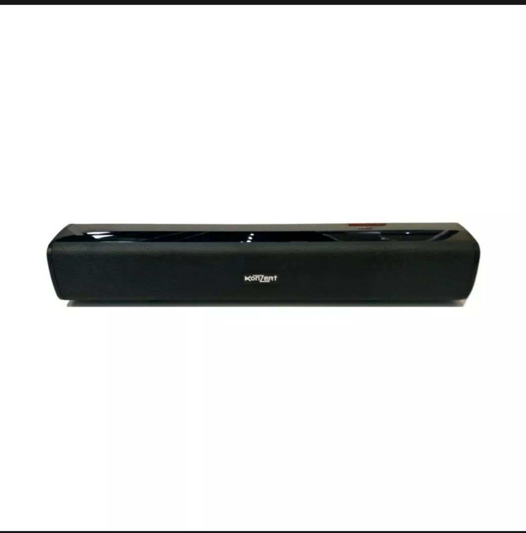 Soundbar - Konzert (Category: Soundbars, Speakers & Amplifiers) located in Manila. Submitted by biaman (Listing ID 1440741962, Image 2). Description: - Smartphone music playback - Usb - Line in - Rechargeable Battery - Excellent sound - Bluetooth mode - 1000w PMPO - Delivery thru Grab or Lalamove - Pick up at Binondo, Malate or Cavite - Meet up.