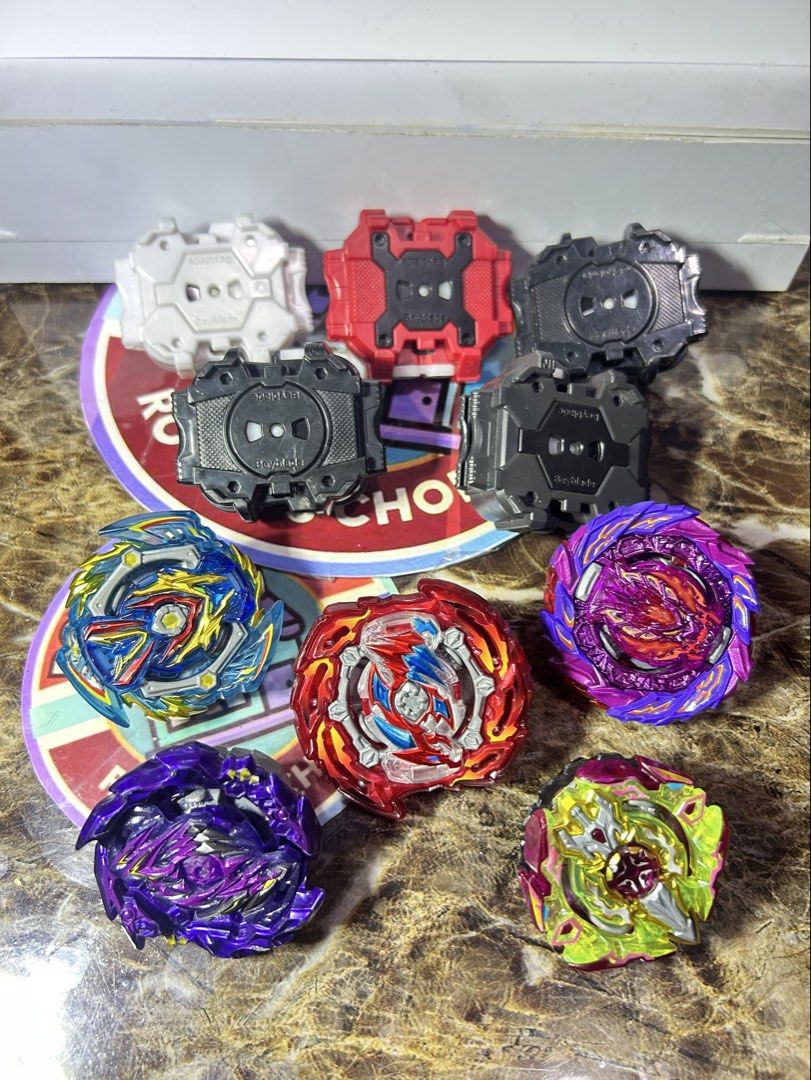 Takara tomy Beyblade as pack bundle (Category: Action & Battle Toys) located in Caloocan City. Submitted by rovynstore30 (Listing ID 1431207139, Image 1). Description: repriced to 1,800 pesos 2,150 pesos only take all na! mod: lalamove or shoppe checkout if pick up isesend ko pin location pm lang ,.