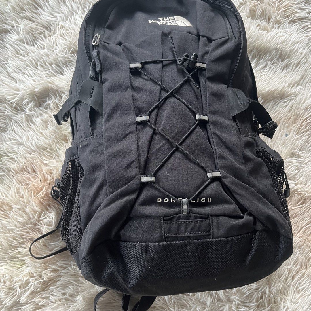 The north face black borealis II bagpack (Category: Backpacks) located in Cavite. Submitted by kalebfindsluxs (Listing ID 1440749258, Image 3). Description: The north face black borealis II bagpack Good condition Sign of usage Check details - 2k + sf Loc cavite Jnt / lalamove.