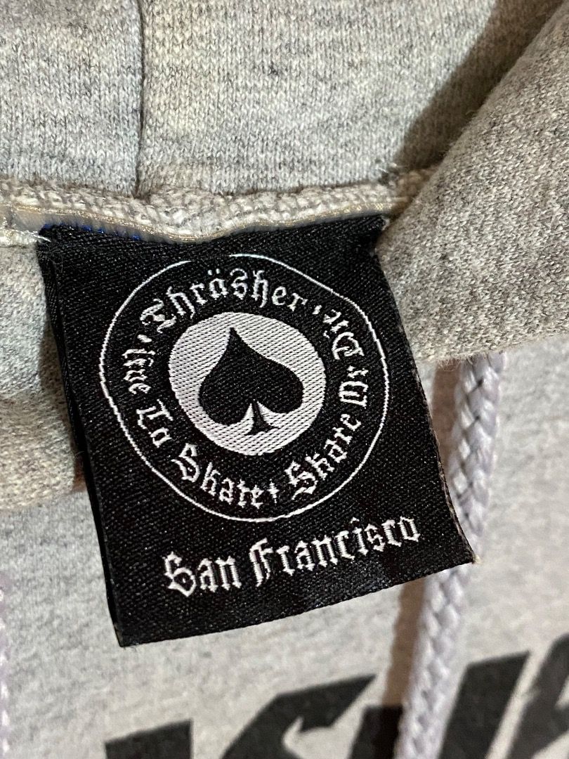 Thrasher Hoodie (Category: Hoodies) located in General Santos City (Dadiangas). Submitted by abu_tasneem1 (Listing ID 1440580786, Image 3). Description: Thrasher Hoodie excellent to as new no cracks no hairlines .
