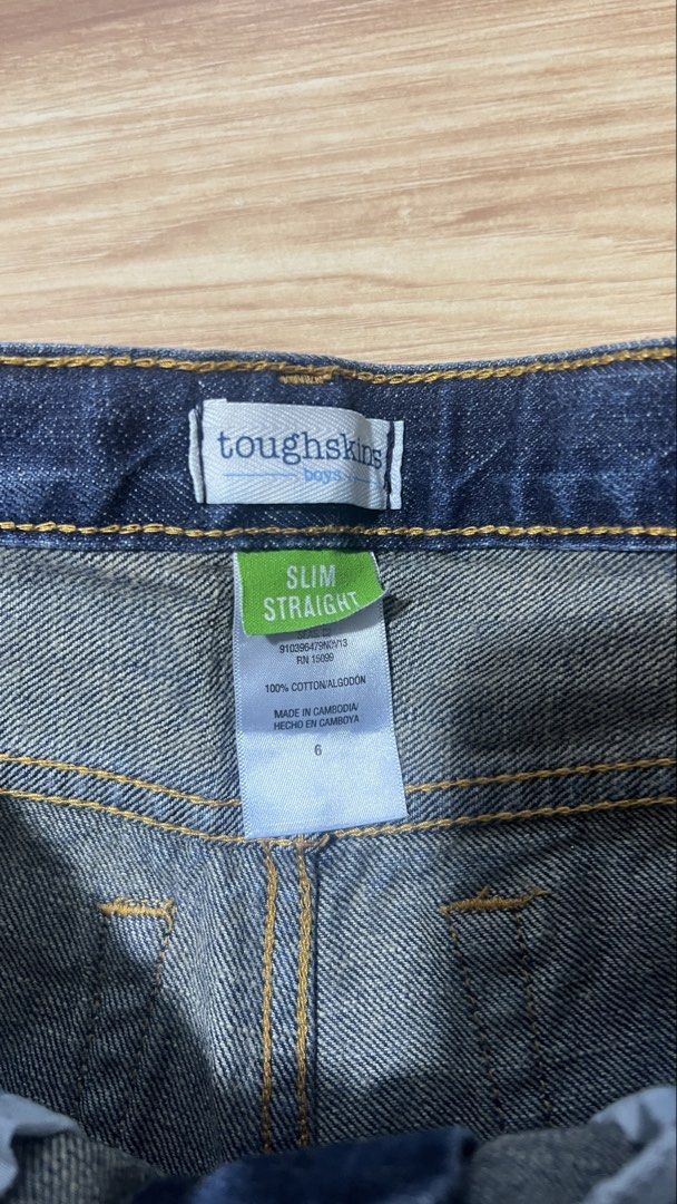 Toughskins Denim Pants (6) (Category: Babies & Kids Fashion) located in Bacoor. Submitted by pktd10 (Listing ID 1440716688, Image 2). Description: .