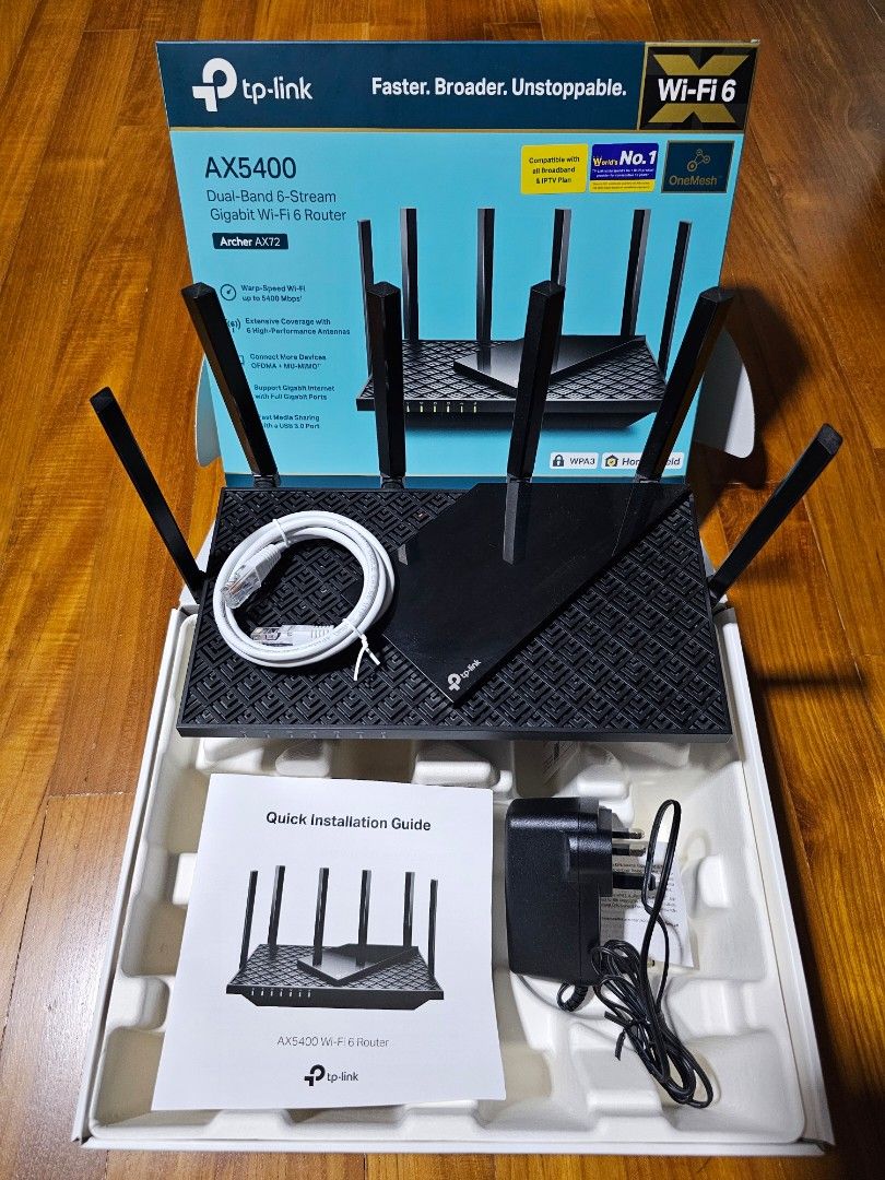 TP-Link AX5400 Wi-Fi 6 Router467788942804275200