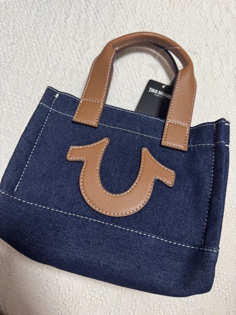 True Religion Designer Denim Hand Bag (Category: Tote Bags) located in Mandaluyong City. Submitted by mainesells_ (Listing ID 1440600358, Image 1). Description: - Brand new from US.
