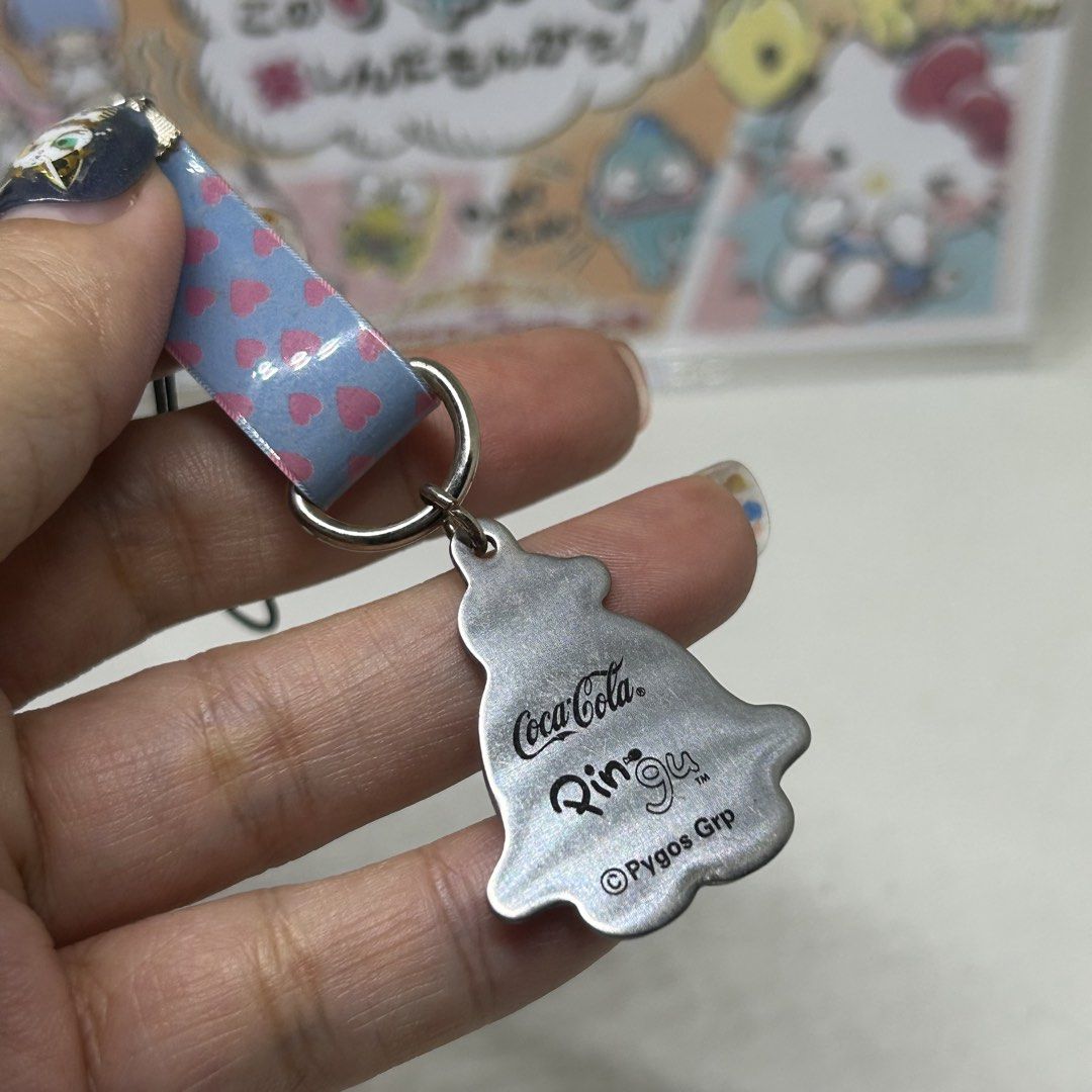 VINTAGE COCA-COLA x PINGU MOBILE STRAP KEYCHAIN 3 (Category: Character Goods) located in Quezon City. Submitted by kitsune.treasures (Listing ID 1440684159, Image 3). Description: *First to pay policy! *1 day reservation only. Failure to pay on time, auto cancel. 📍Quezon City * MOD: J&T | Lalamove * MOP: GCASH | BPI 📦ON HAND AND READY TO SHIP CONDITION: WHAT YOU SEE IS WHAT YOU GET. Dimensions: Kindly check the photos for the actual measurement