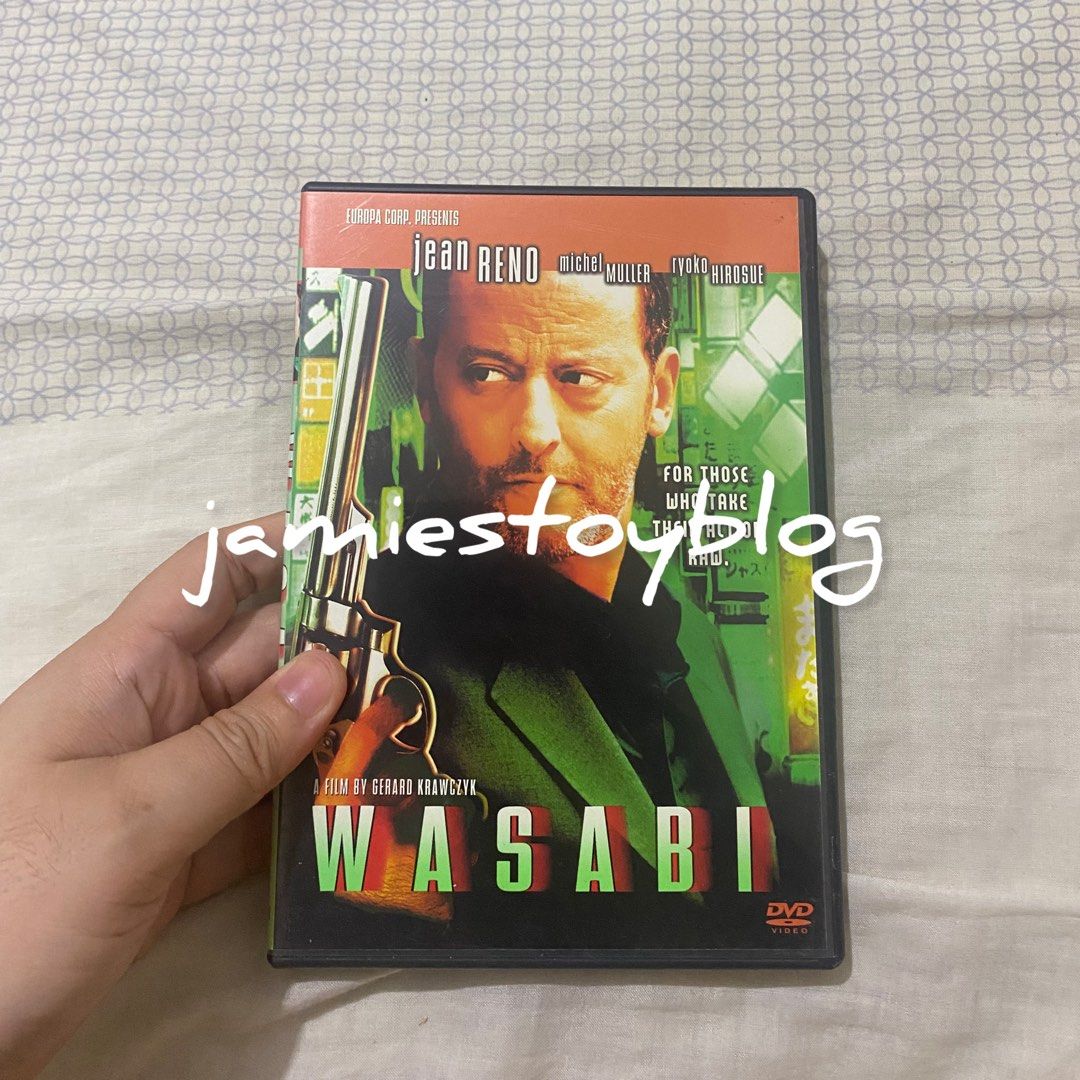 Wasabi DVD starring Jean Reno (Category: CDs & DVDs) located in Quezon City. Submitted by ohitsninja (Listing ID 1440686104, Image 1). Description: - Action-packed French film: Wasabi on DVD - Stars Jean Reno as a detective - Great movie for fans of action thrillers As is Pay by Gcash Delivery shouldered by buyer I DO NOT USE COD OR SCO. RFS: Decluttering, Need funds.
