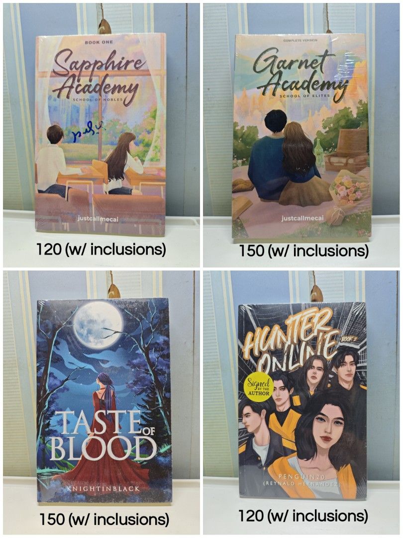 Wattpad Books (Psicom & Pop Fic) (Category: Storybooks) located in Taguig. Submitted by judea_ma3 (Listing ID 1440715117, Image 1). Description: FOR SALE Location: Taguig City MOP: Gcash, Gotyme, Maribank MOD: J&T & Flash Direct, LBC, Lalamove 📌Psicom - Sapphire Academy Book 1 - Garnet Academy - Taste of Blood - Hunter Online Book 2 - Detective Files Set - Run for Your Life - Altheria set - Where's the X (other books) 📌Pop Fic - Take Me to Your