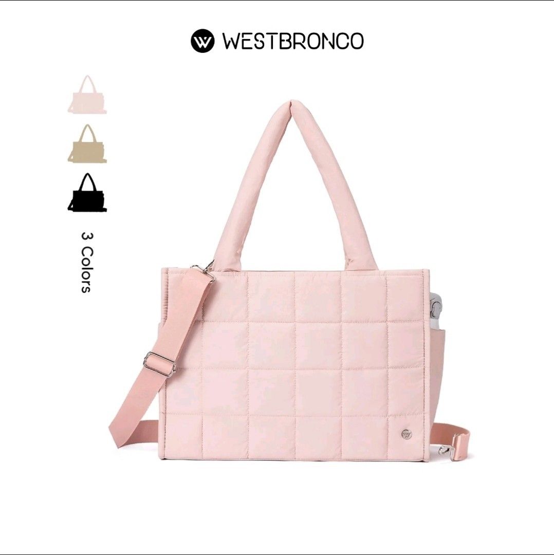 Westbronco (Large Capacity Bag) |LAST PRICE (Category: Shoulder Bags) located in Manila. Submitted by e_yani (Listing ID 1440626678, Image 1). Description: Westbronco bag in Pink Flaws: - Has a stain in the handle but not that visible - The other strap has not been used - Has minor stains RFS: Need of Extra money DM me for more pictures Shipping: - The shipping fee should be shouldered by the buyer - Gcash payment only - J and T or lalamove Terms