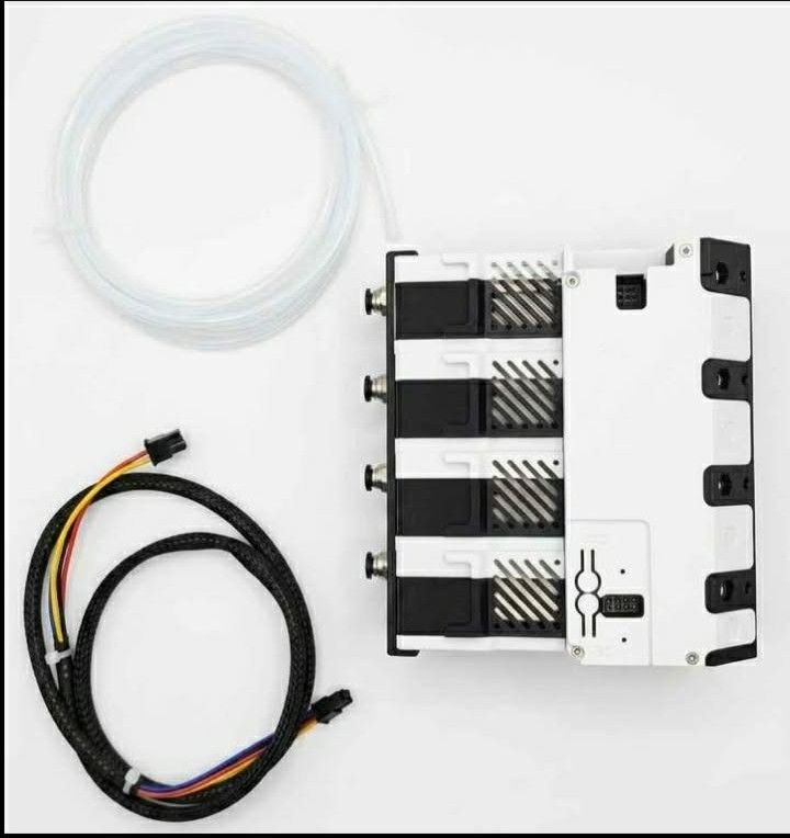 3D printer AMS BMCU 370C- DM on hand (Category: Printers, Scanners & Copiers) located in Pasay City. Submitted by ailynlim (Listing ID 1435813355, Image 1). Description: AMS LITE BMCU 370C DM firmware gersion: 10.5 (latest 4/25/26) inclusions: 1. BMCU 370C (Latest Hall Sensor Duam Microswitch Version) 2. PTFE Tube 3. AMS Cable 4. User Manual for Bambu Lab A1 and A1 Mini, P Series, X Series, H Series Brand New ✅ Plug and Play ✅ Cheapest in the Mar
