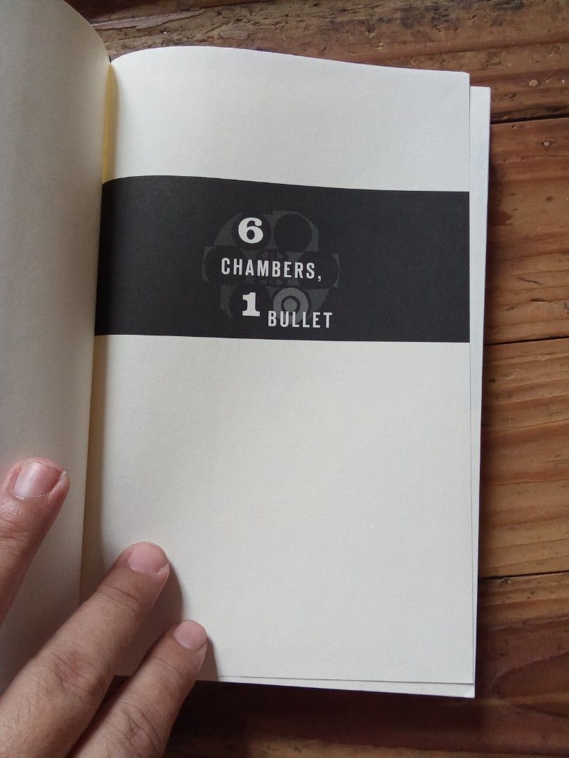 6 Chambers, 1 Bullet by Sonny Barger first edition (Category: Storybooks) located in Pasig City. Submitted by teebeedeee (Listing ID 1435715207, Image 2). Description: - Title: 6 Chambers, 1 Bullet - Author: Sonny Barger with Keith and Kent Zimmerman - Publisher: William Morrow - Known for: 'Dead in 5 Heartbeats', 'Ridin' High, Livin' Free', 'Hell's Angel' - Genre: Novel preowned hardcover book complete pages plastic covered.no visible penmarks .