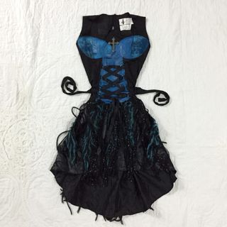 Blue corset dress For Sale | Dresses | Carousell Philippines