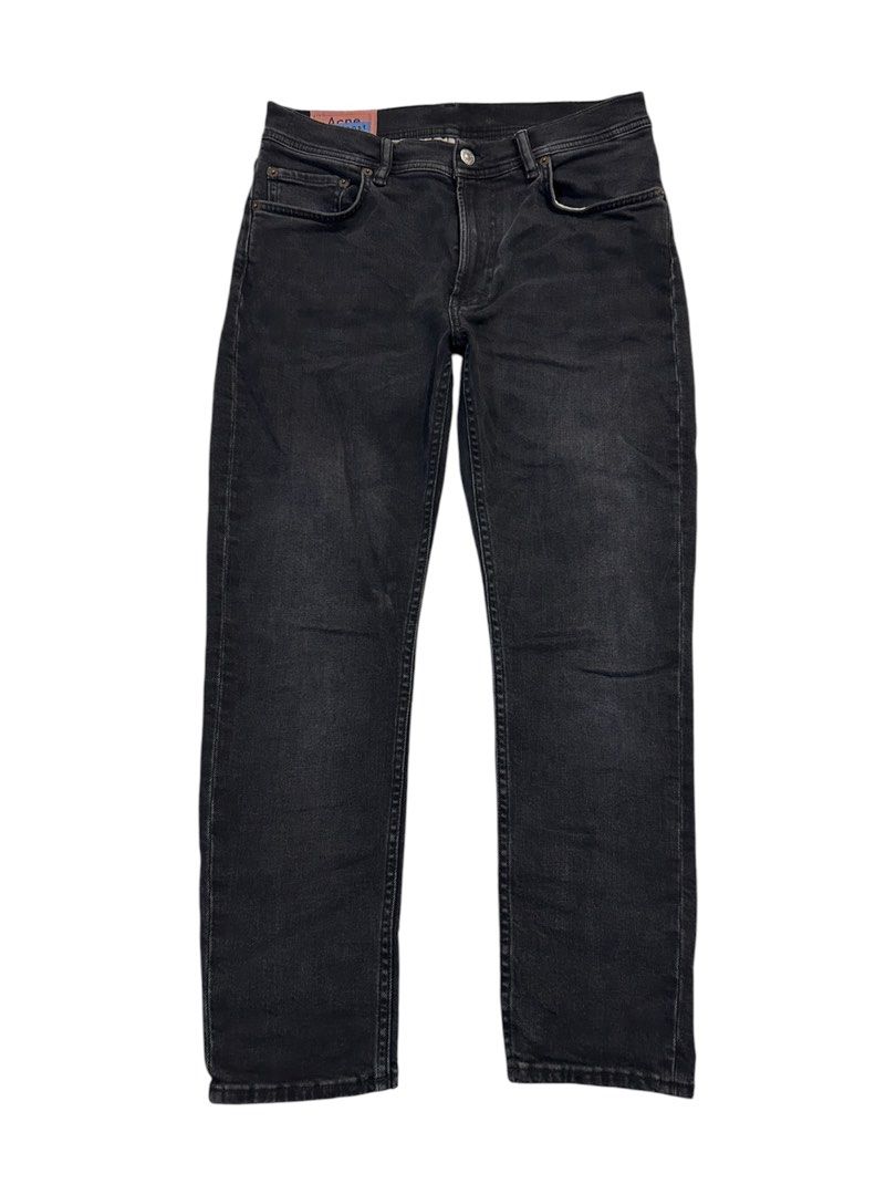 ACNE STUDIOS Blå Konst Melk Used Black Slim fit Denim Jeans (Category: Jeans) located in Cagayan de Oro. Submitted by oracle_archives (Listing ID 1435874070, Image 1). Description: ACNE STUDIOS Blå Konst Melk Used Black Slim fit Denim Jeans W:30” L:36” Rise:10” Inseam:25” Thigh:11” Knee:7.5” Leg opening:6”.
