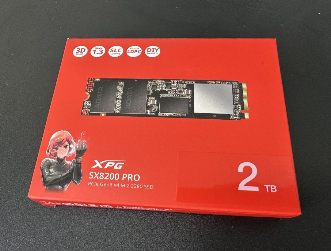 ADATA XPG SX8200 Pro 2TB NVMe SSD