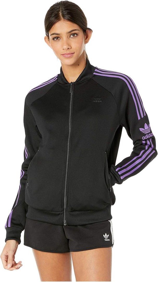 Adidas Track Jacket (Category: Coats, Jackets and Outerwear) located in Las Pinas. Submitted by pachdeclutters (Listing ID 1435785327, Image 3). Description: Adidas Jacket Purple - Guaranteed Authentic as bought in store.