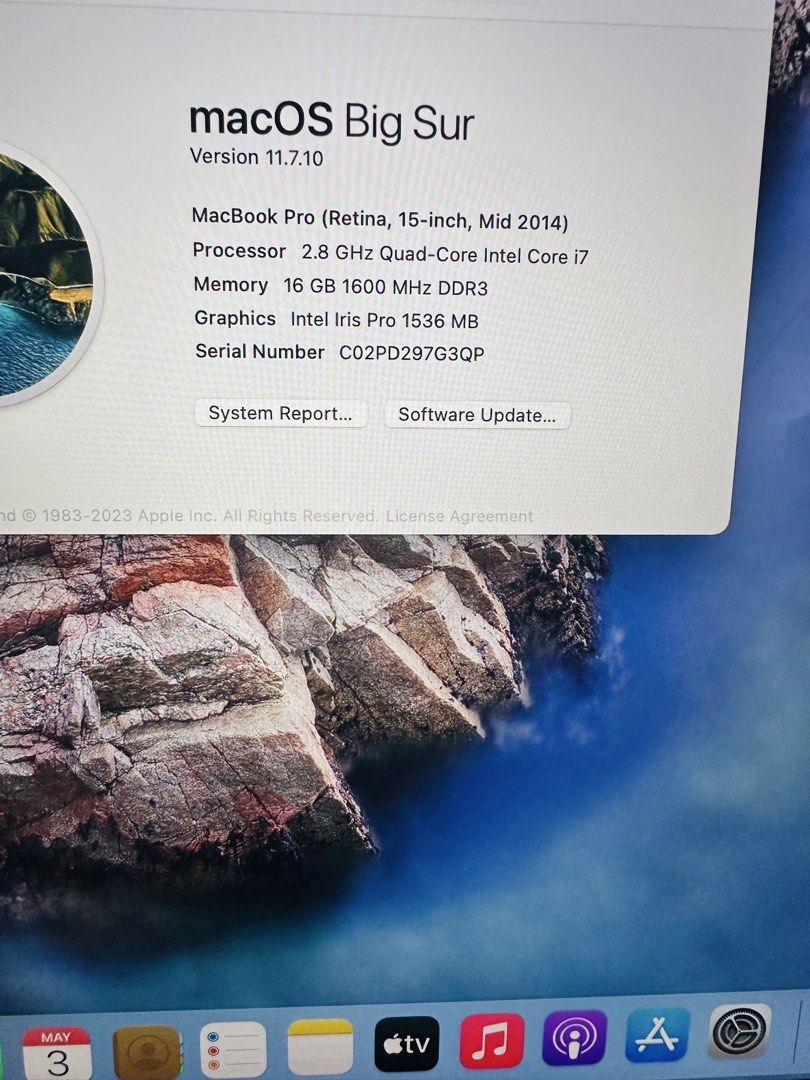 Apple MacBook Pro 15-inch (Mid 2014)444233576812400642