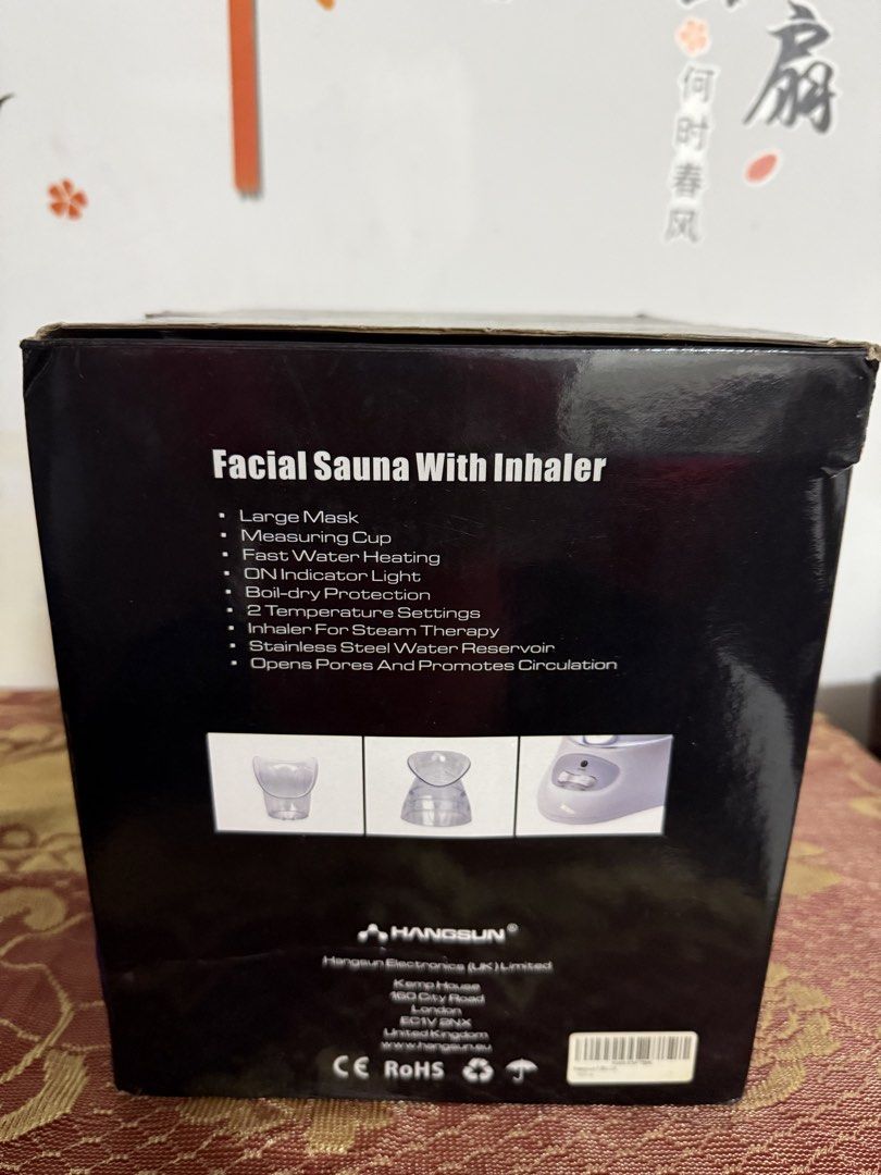 Aroma Diffuser (Category: Face Care) located in Singapore. Submitted by zapdeals_sg (Listing ID 1435719055, Image 2). Description: 低价出售全新的脸部护理仪器，有意者联系王小姐91897482.