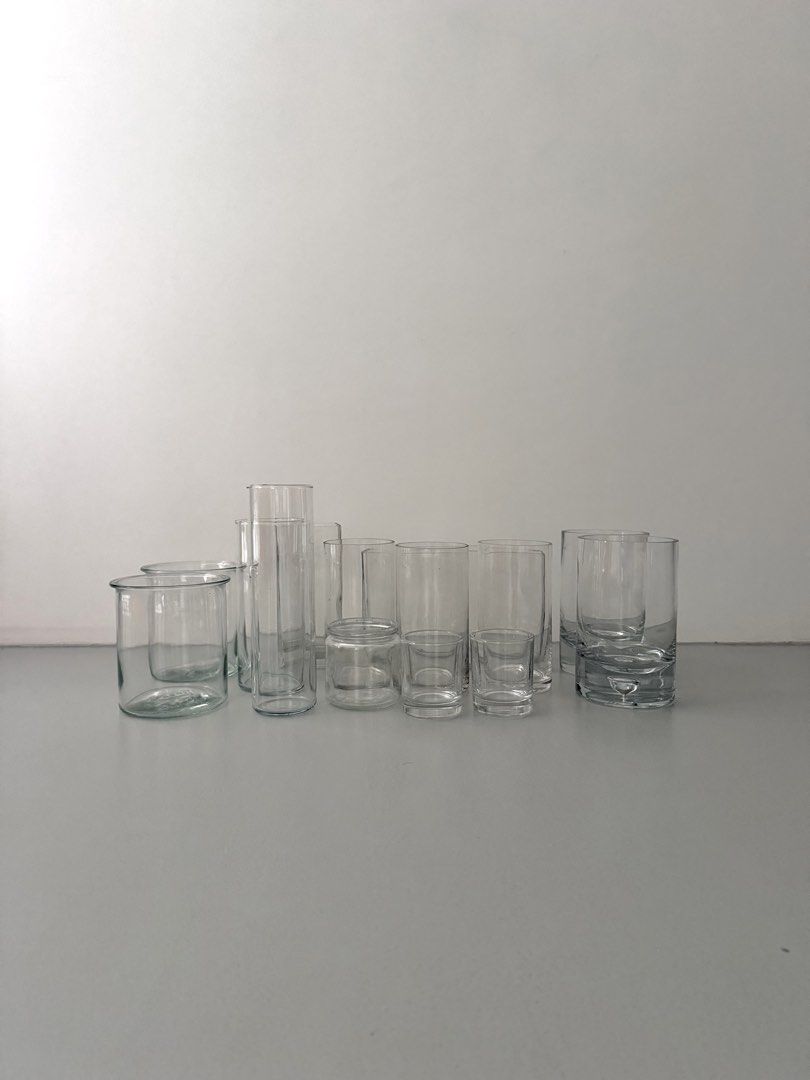 Assorted Glass Vases and Containers443819919388846082