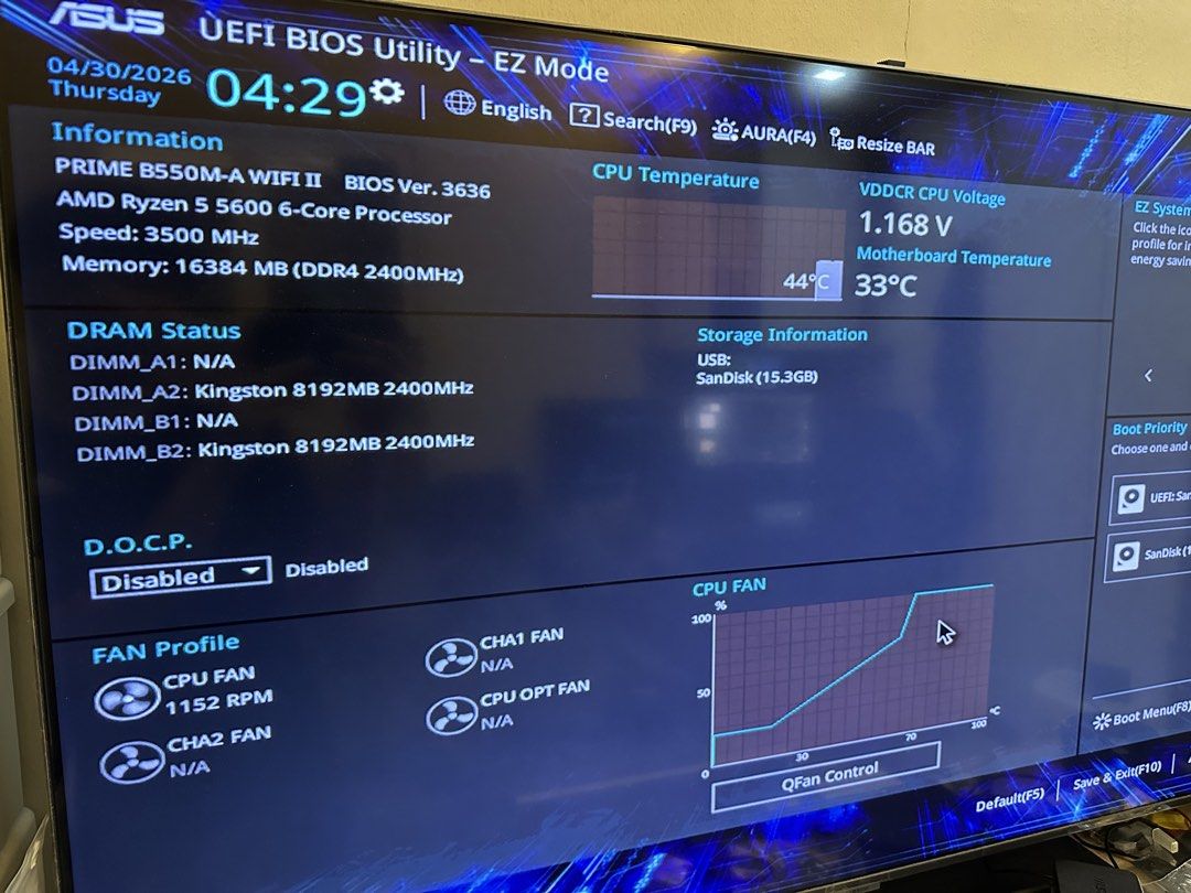 ASUS B550M with Ryzen 5 5600443785480001310721