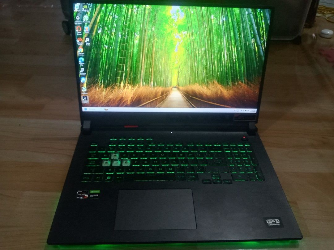 ASUS ROG STRIX RYZEN 7 8GB 512 SSD (Category: Laptops & Notebooks) located in Manila. Submitted by haimenjemm73412 (Listing ID 1435812821, Image 1). Description: ASUS ROG STRIX RYZEN 7 8GB 512 SSD - RYZEN 7 4000 SERIES - 8GB RAM ,512 SSD STORAGE - Resolution (1920 x 1080) (32 bit) 144hz - Graphics AMD RADEON - SSD 512GB Storage . NVIDIA GE FORCE GTX 1650 4GB VRAM - Display 16 inch - Keyboard Backlight - Original Charger - No Issue Good Condition 