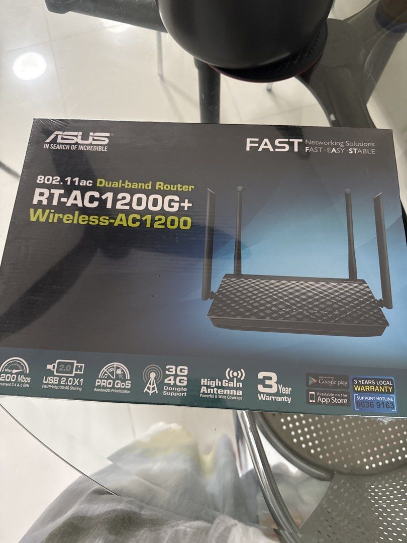 ASUS RT-AC1200G+ Wireless AC1200 Router