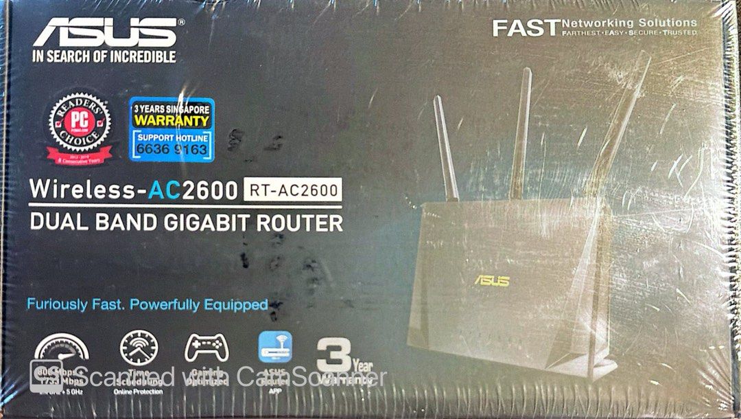 ASUS RT-AC2600 Wireless Dual Band Gigabit Router