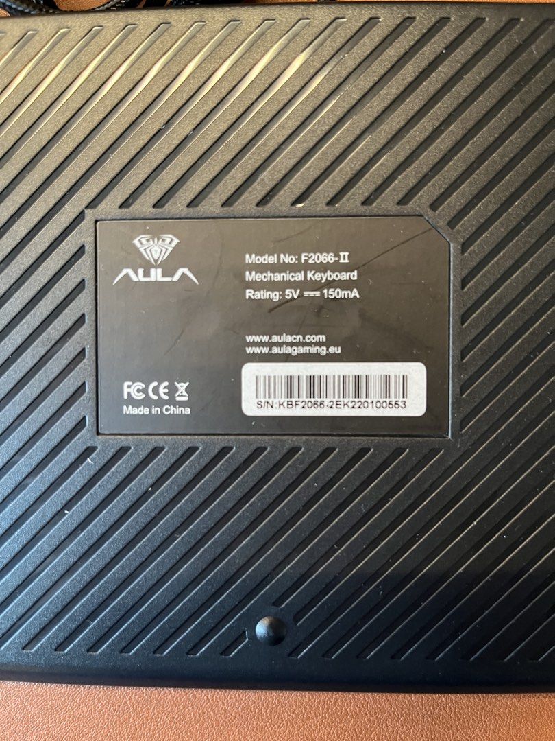 AULA F2066-II Mechanical Keyboard443775805157560321
