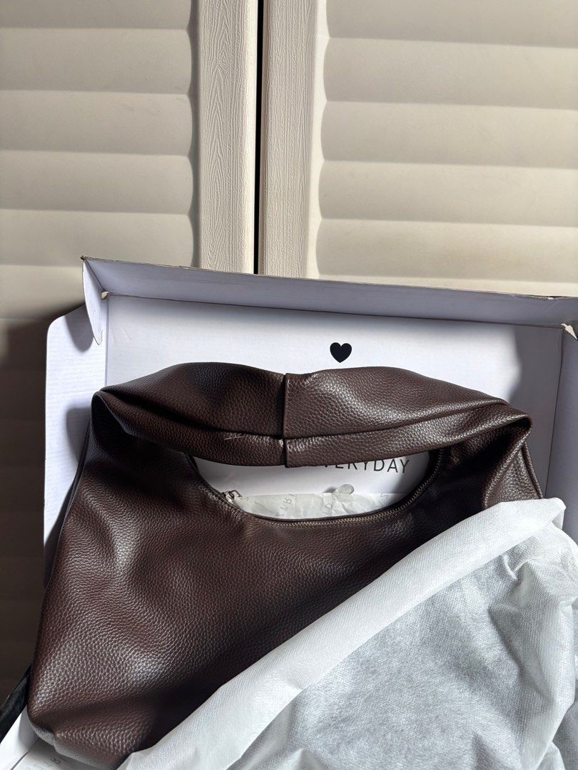 Aztrid Hobo Bag Medium in Brown (Category: Luxury Bags & Wallets) located in Manila. Submitted by declutterwithroycie (Listing ID 1435751600, Image 2). Description: aztrid hobo bag in medium (brown) see photos for condition with dust bag and box .