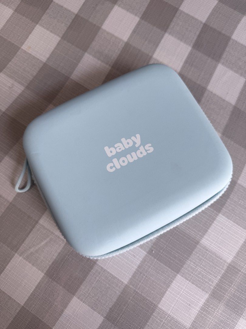 Baby Clouds Grooming Kit (Category: Baby Toiletries & Grooming) located in Tanza. Submitted by mightystar-133e08 (Listing ID 1435722170, Image 2). Description: - Baby Clouds grooming kit for essential baby care. - Includes: comb, brush, nail clippers, scissors, and digital thermometer. - Features a light blue, zippered case. - Designed for easy storage and portability. - Convenient handle for carrying. -slightly negotiable .