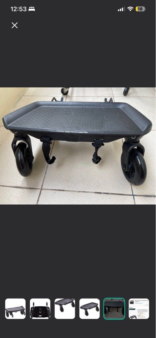 Baby Jogger glider board (Category: Strollers) located in Quezon City. Submitted by scarlyshop01 (Listing ID 1435761371, Image 1). Description: In very good condition, .