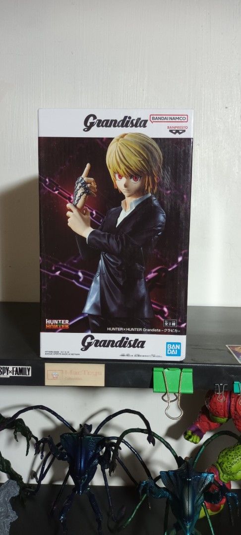 Banpresto Grandista Hunter x Hunter Kurapika Figure (Category: Toys & Games) located in Manila. Submitted by mactoys17 (Listing ID 1435745222, Image 1). Description: - Banpresto Grandista Kurapika figure. - From Hunter x Hunter. - Brand new, in original packaging. - Dynamic pose. - Features Grandista and Hunter x Hunter branding. - Collectible item..