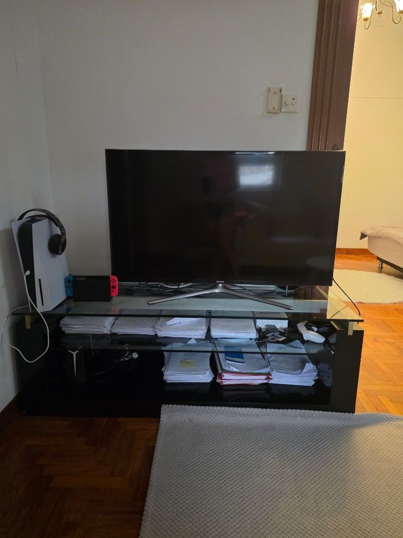 Black TV Cabinet