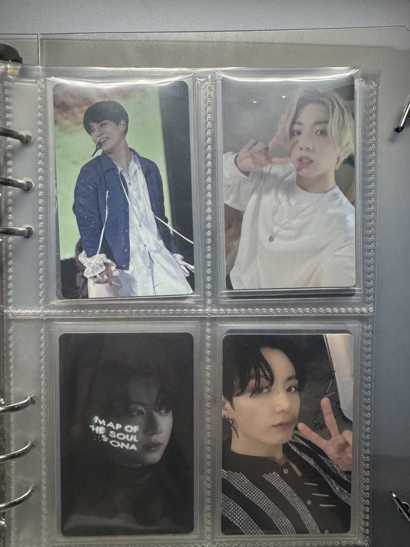 BTS Jungkook Photocards (Category: K-Wave) located in Quezon City. Submitted by christine0810 (Listing ID 1435855052, Image 3). Description: Selling my jungkook dvd pcs, most are rare. Prices are listed below: Carrot Koo (4th Muster) - ₱4k LY Seoul Blu-ray - ₱3.5k 3rd Muster - ₱2k Wings Tour - ₱3k Memo 17 - ₱4k Memo 19 - ₱3.5k Memo 19 Blu-ray - ₱3.8k Memo 20 - ₱3.5k LY NY Blu-ray - ₱11k BE M2U Lucky Draw - ₱1.5k MOTS ON:E Holo - ₱1.5k MOTS ON:E R