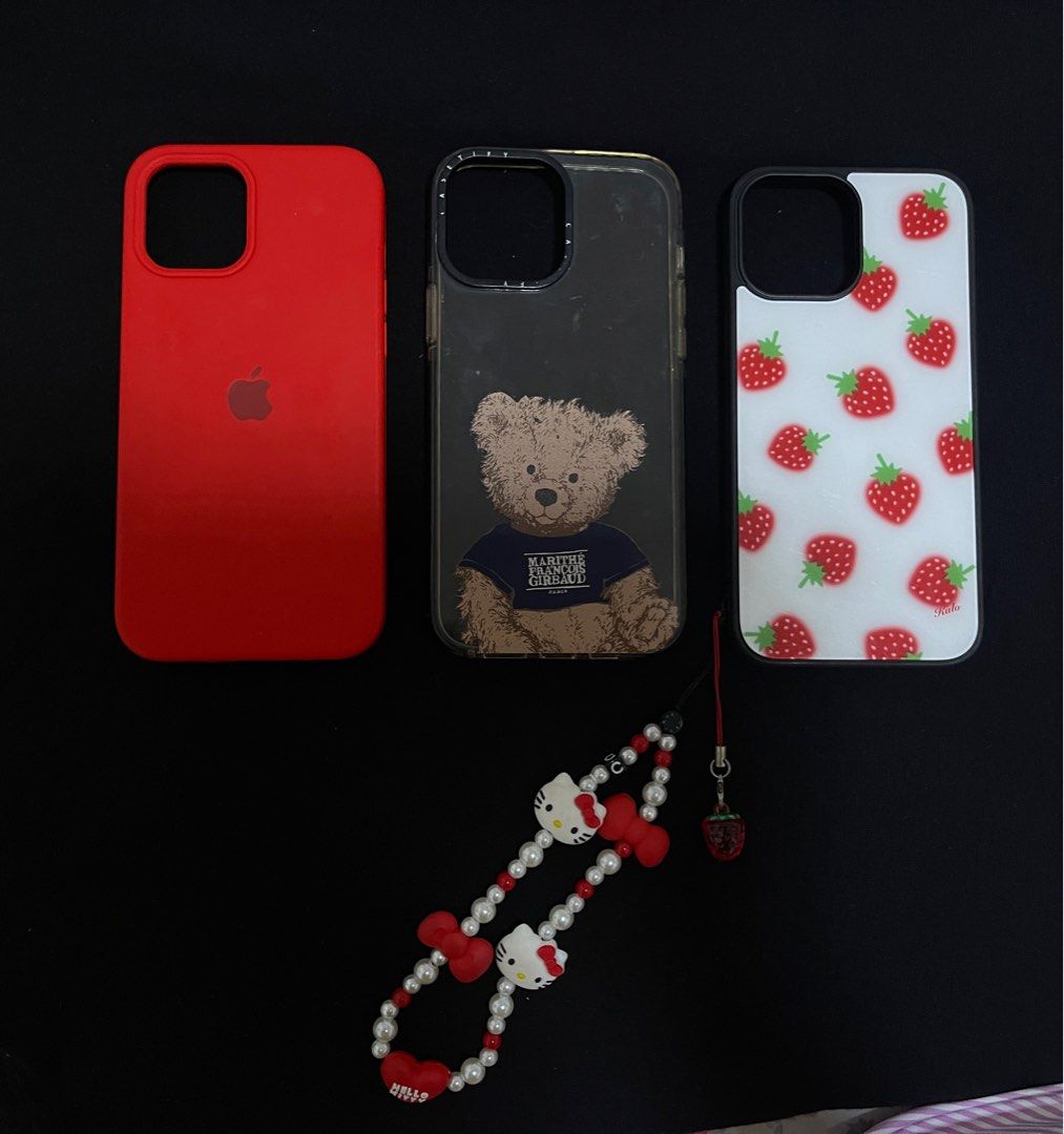 BUNDLE IPHONE 12 PRO MAX PHONE CASES “Hello kitty and Casetify” (Category: Cases & Sleeves) located in San Juan City. Submitted by cocodeclutter771 (Listing ID 1435861042, Image 2). Description: BUNDLE TAKE 3 PHONE CASES FOR ONLY 99.