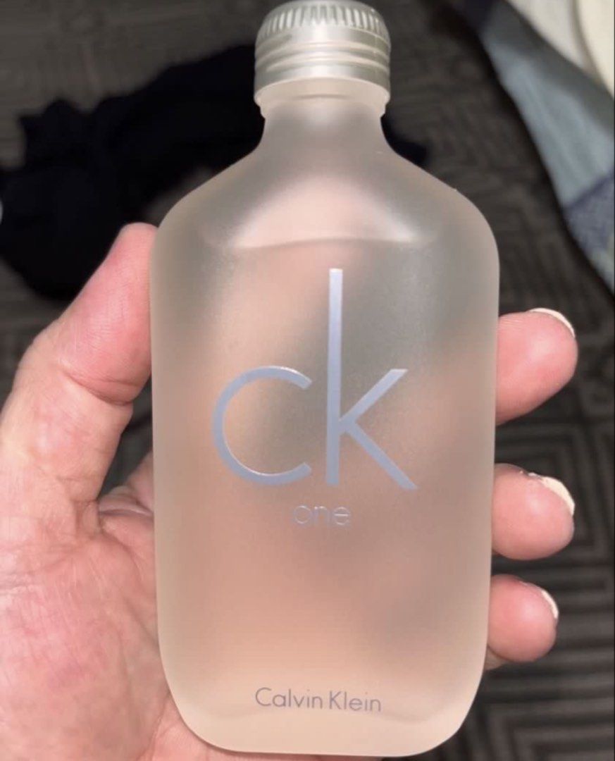 Calvin Klein CK One Eau de Toilette 100ml (Category: Fragrance & Deodorants) located in Manila. Submitted by armerchandise (Listing ID 1435820511, Image 2). Description: FOR SALE BRAND-NEW BOTTLE STILL SEALED FROM DUBAI DUTY FREE ₱2850 SRP-₱4,250.00(Watsons/SM) Calvin Klein CK One Eau de Toilette - 100ml bottle - Includes original box - Eau de Toilette - Made in Spain - 3.3 FL OZ RFS- NEEDS QUICK CASH MONEY BACK GUARANTEED IF PROVEN FAKE meetup s
