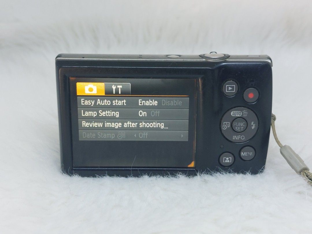 Canon ixus 185 ccd sensor 20megapixel digital camera (Category: Cameras) located in Manila. Submitted by jonrick.co (Listing ID 1435796473, Image 2). Description: Canon ixus 185 ccd sensor 20megapixel digital camera - Canon digital camera - 8x zoom lens - Rear LCD screen with menu options - Built-in flash - Includes wrist strap - Black body with silver accents - Features easy auto start - Displays settings for lamp and image review slight issue e