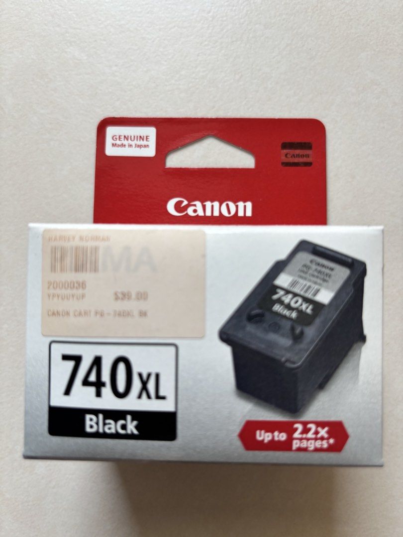 Canon PG-740XL Black Ink Cartridge