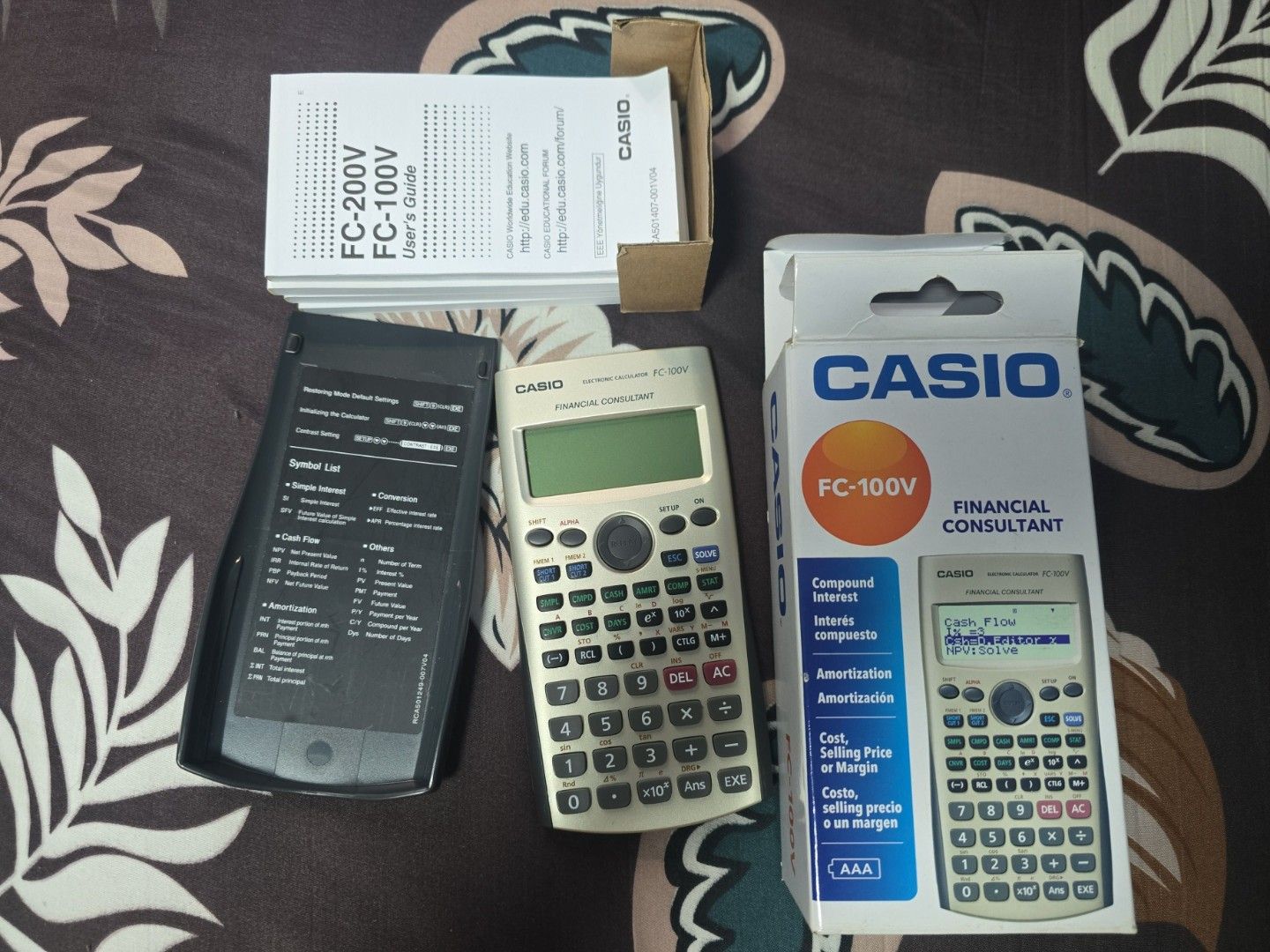 Casio FC-100V Financial Consultant Calculator