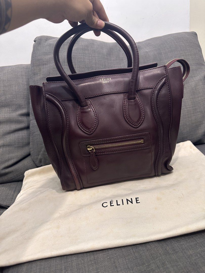CELINE LUGGAGE AUTHENTIC (Category: Luxury Bags & Wallets) located in Baguio. Submitted by saleztalk2600 (Listing ID 1435896191, Image 1). Description: CELINE LUGGAGE VERY GOOD CONDITION AUTHENTIC WITH DUSTBAG 35k negotiobale.