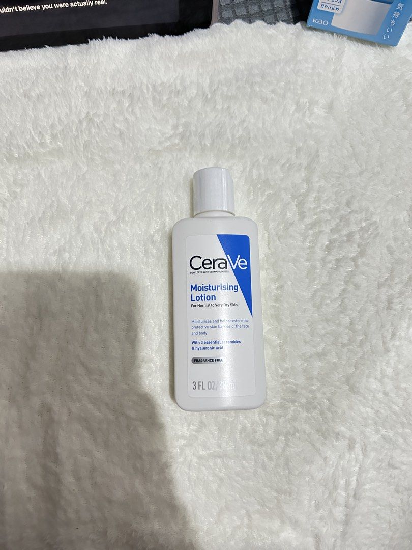 CeraVe Moisturising Lotion 3 fl oz (Mini size) (Category: Body Care) located in Manila. Submitted by herthingstodeclutter (Listing ID 1435870892, Image 1). Description: Sealed and original Bought from Watsons Thailand .