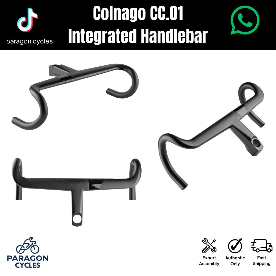 Colnago V5Rs Frameset (Category: Bicycles) located in Singapore. Submitted by paragon.cycles (Listing ID 1431066604, Image 3). Description: The V5Rs is the latest evolution of the Colnago V Series. Even lighter and more aerodynamic, the V5Rs is the ultimate all-round racing bike, designed to continue dominating the WorldTour with Pogačar and his team-mates. [TEAM COLORS] [RAINBOW STNT] [DARK/RAW CARBON] Add-on Colnago CC.01 Integrated Handlebar +