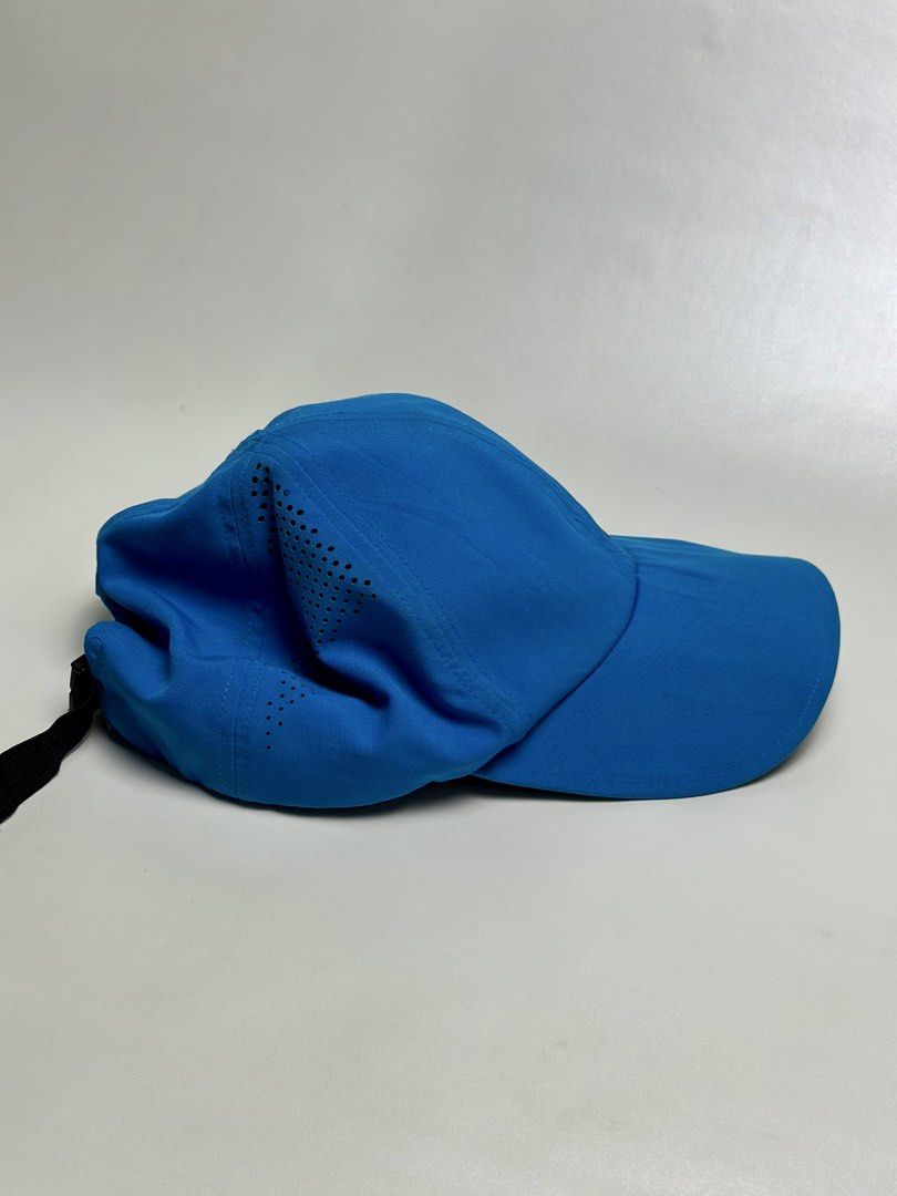 Columbia Sports Hat (Category: Caps & Hats) located in Daet. Submitted by thrifthings2018 (Listing ID 1435819115, Image 2). Description: - Bright blue Columbia sports hat - Curved brim - Adjustable strap - Breathable design with perforated sections - Columbia logo on the side - U/S size.