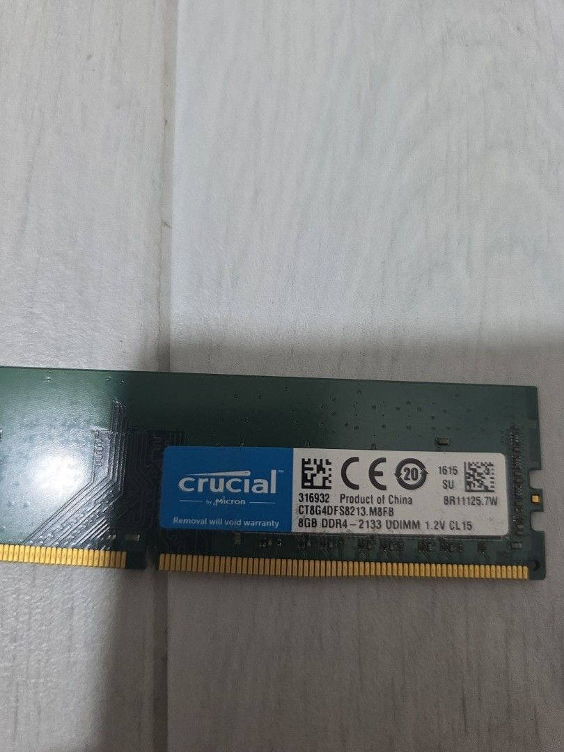 Crucial 8GB DDR4 2133MHz RAM