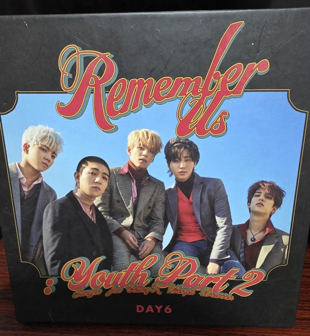 DAY6 Remember Us & Gluon (Category: CDs & DVDs) located in Mandaluyong City. Submitted by enid_closet_clearout (Listing ID 1435845372, Image 3). Description: - Selling DAY6 albums: Remember Us: Youth Part 2 and Even of Day Gluon. - Includes both albums. ' - 'Beautiful Feeling' - '행복했던 날들이었다 (Inst.)'.