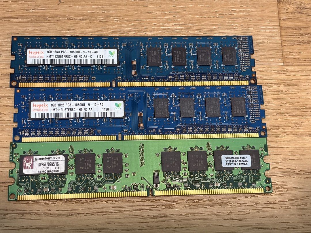 DDR3 RAM - Various 4Gb, 2Gb & 1Gb443784624940011527