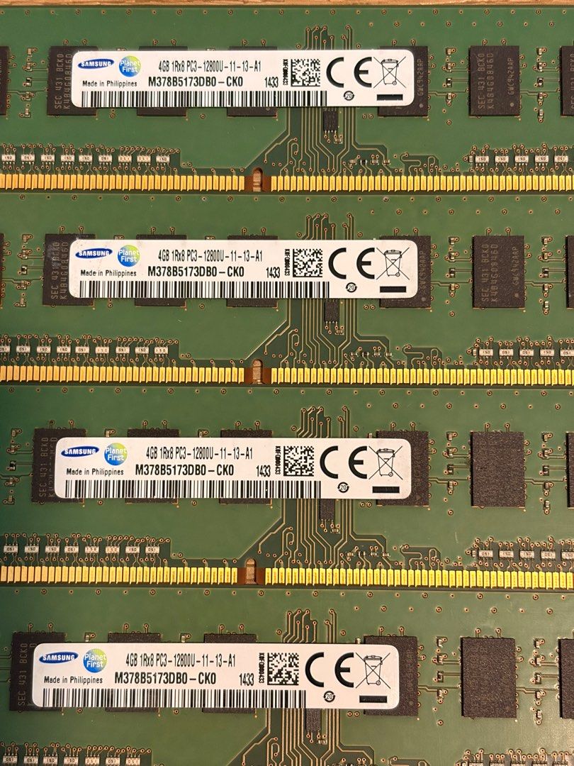 DDR3 RAM - Various 4Gb, 2Gb & 1Gb443784624940011524