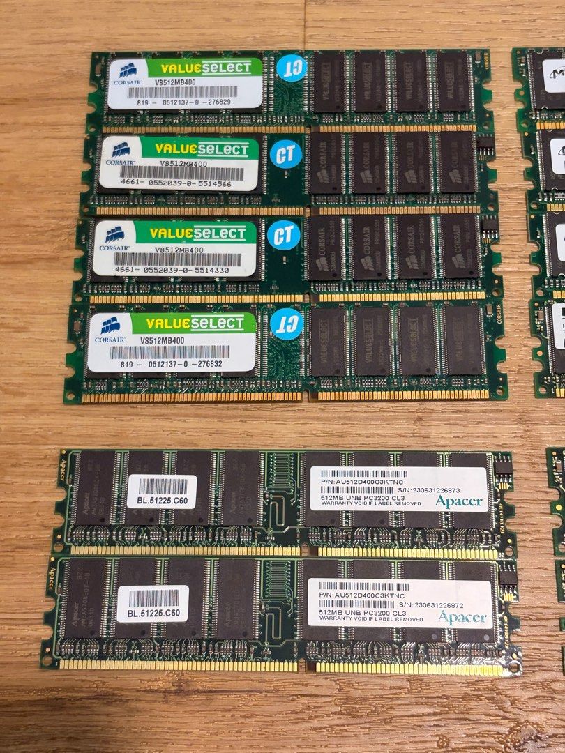 DDR Ram - Various size444008097750732801