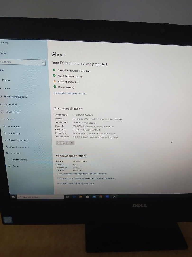 Dell All-in-One Desktop PC443682700343398401