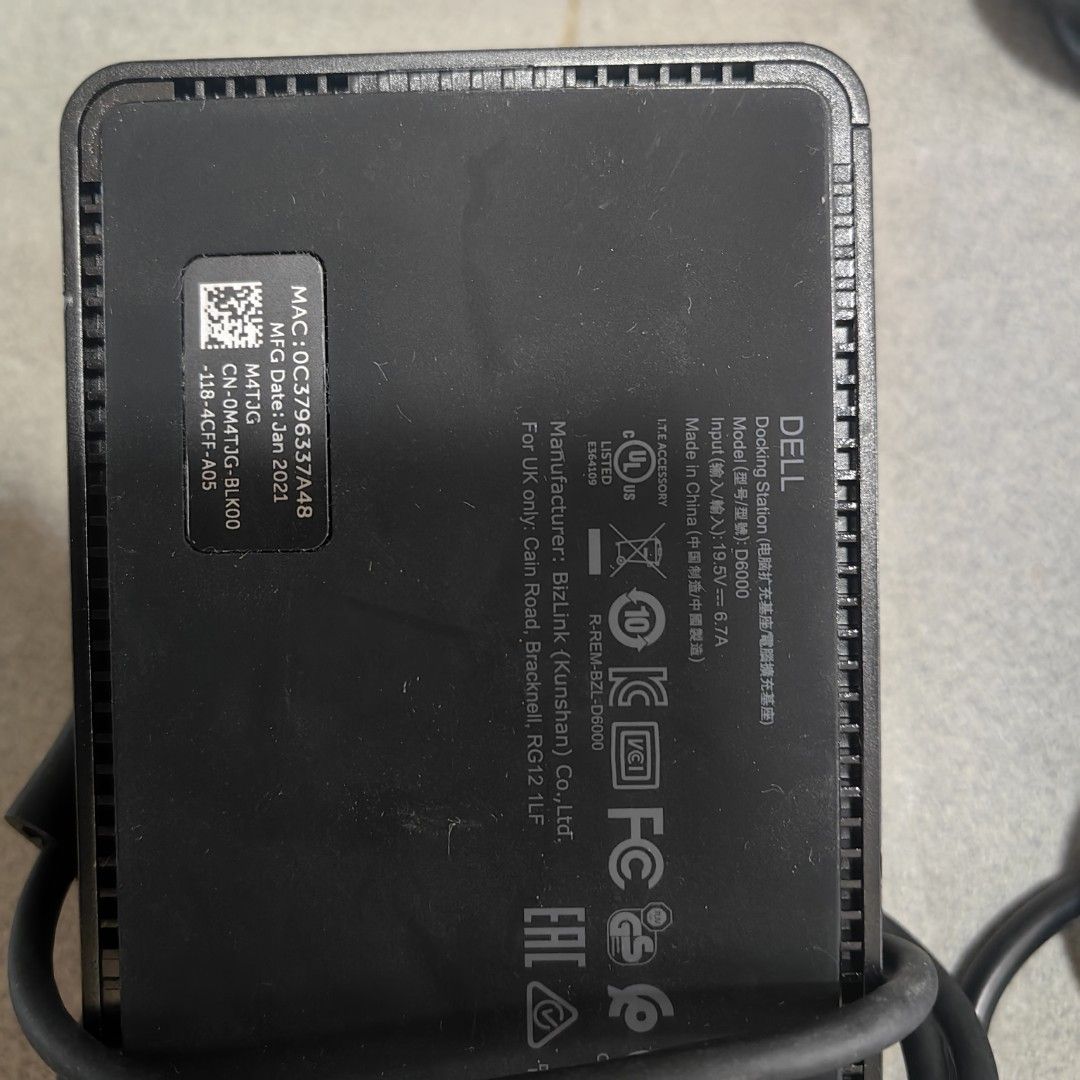 Dell Docking Station D6000444009878253752322