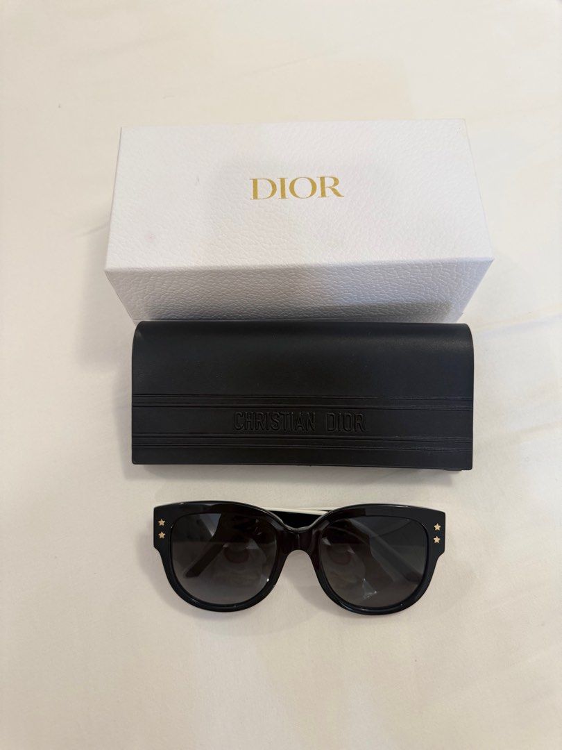 Dior Sunglasses with Case and Box (Category: Sunglasses & Eyewear) located in Pasig City. Submitted by helpsisdeclutter (Listing ID 1435859405, Image 1). Description: Barely Used.
