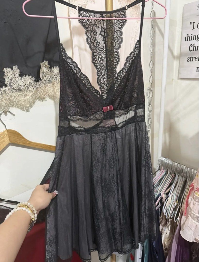 Eblin lingerie lacey black (Category: Undergarments & Loungewear) located in Tarlac. Submitted by fatt.valencia (Listing ID 1435814610, Image 1). Description: .